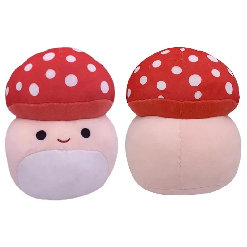 

Mushroom Plush Stuffed Toys Cute Plushie Doll Toys for Kids Adults Hug Cuddle Pillow Soft Toy for Birthday Christmas Gift