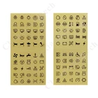 100 прозрачные наклейки для переключателей для автомобиля, лодки, инструмента, клавишного переключателя, панели для украшения, универсальные светодиодные наклейки для переключателей