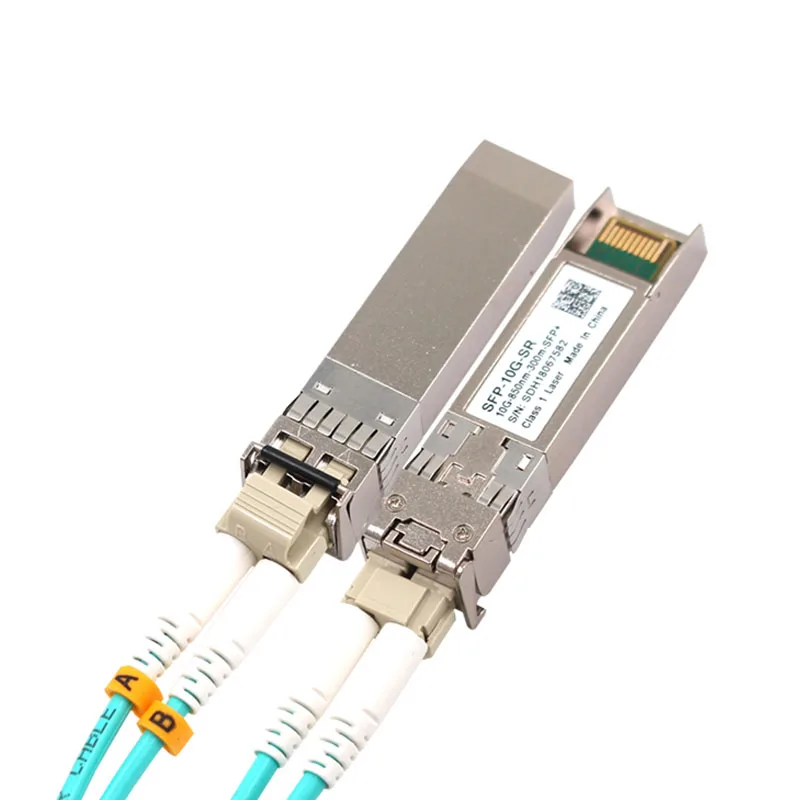 SFP-10G-SR модуль приемопередатчика 10G SFP Дуплексный LC SFP-модуль многорежимный 300 нм м