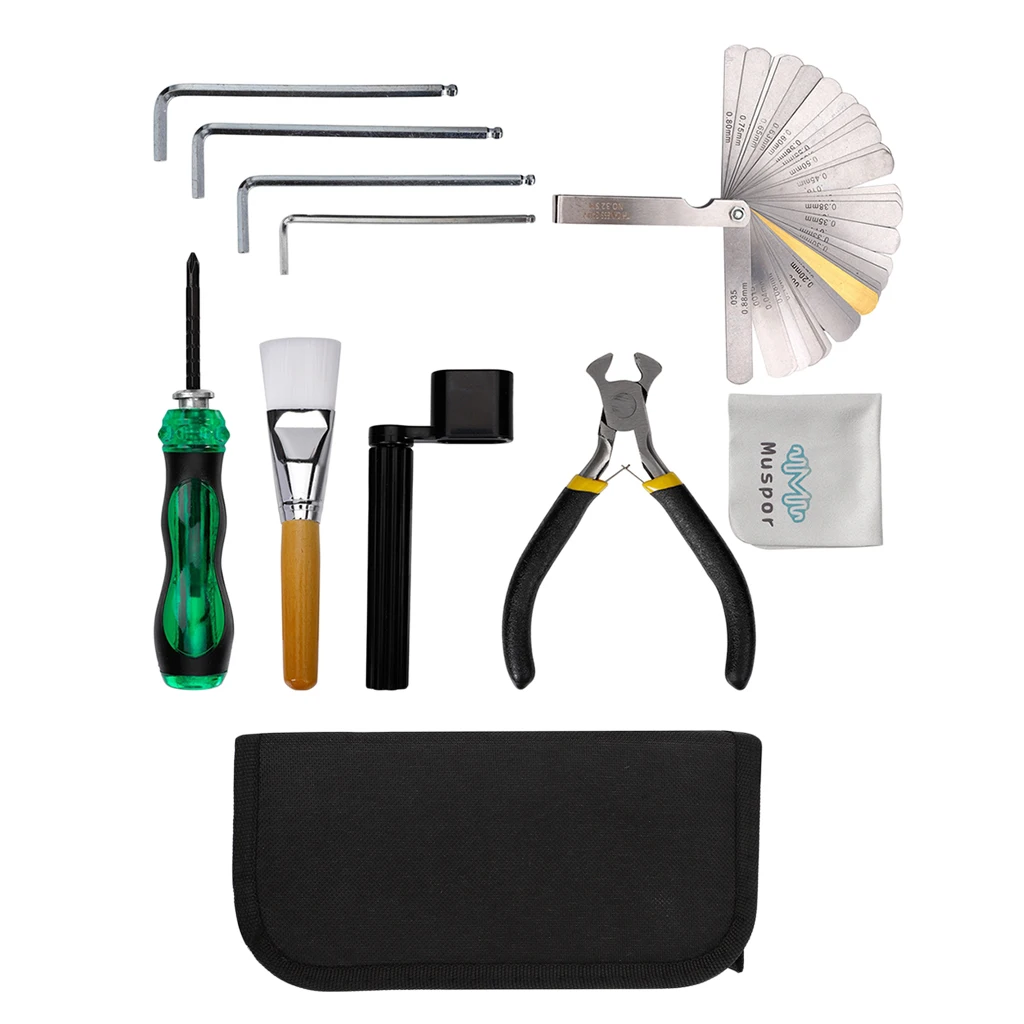 

Guitar Bass Repair Tools Kit Repairing String Organizer