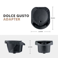 ppstainless steel capsule adapter for dolce gusto convert to nespresso reusable coffee machine accessories conversion holder