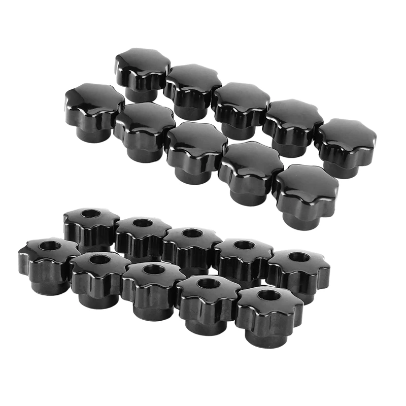 

10 шт., ручка-гайка GTBL M8X32, 7 звезд, 8 мм