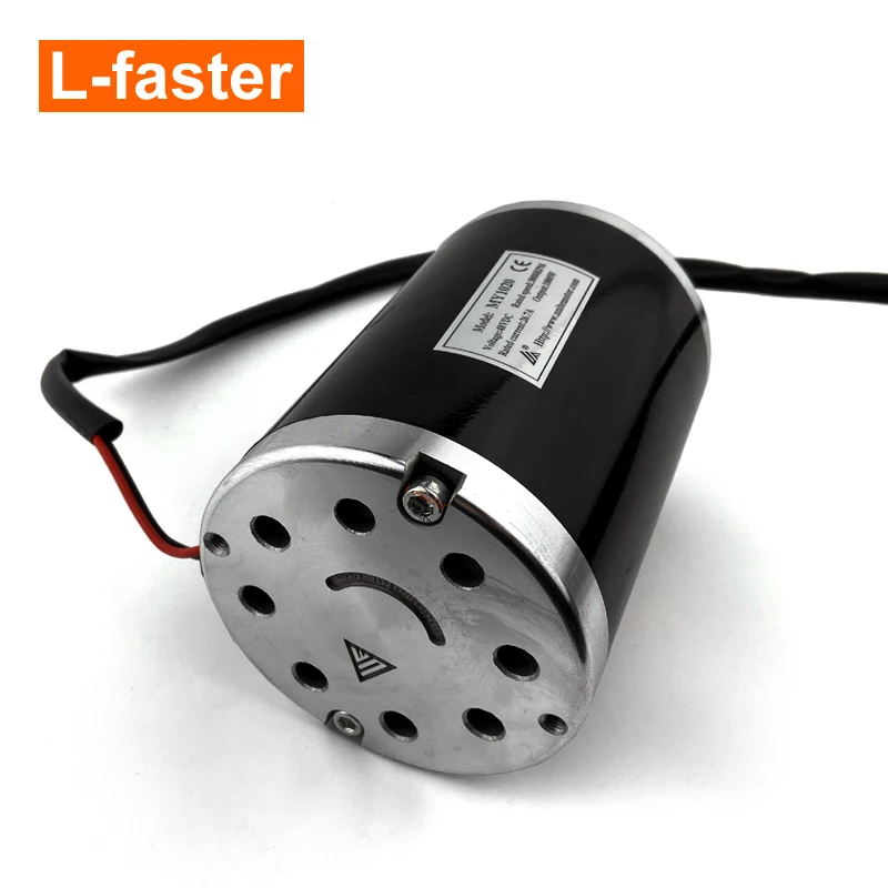 36V48V 1000W высокоскоростной двигатель электрическая щетка для транспортного