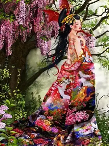 

Diamond Painting Full Square Woman New Arrival 5D DIY Diamond Embroidery Portrait Ancient Needlework Home Decoration