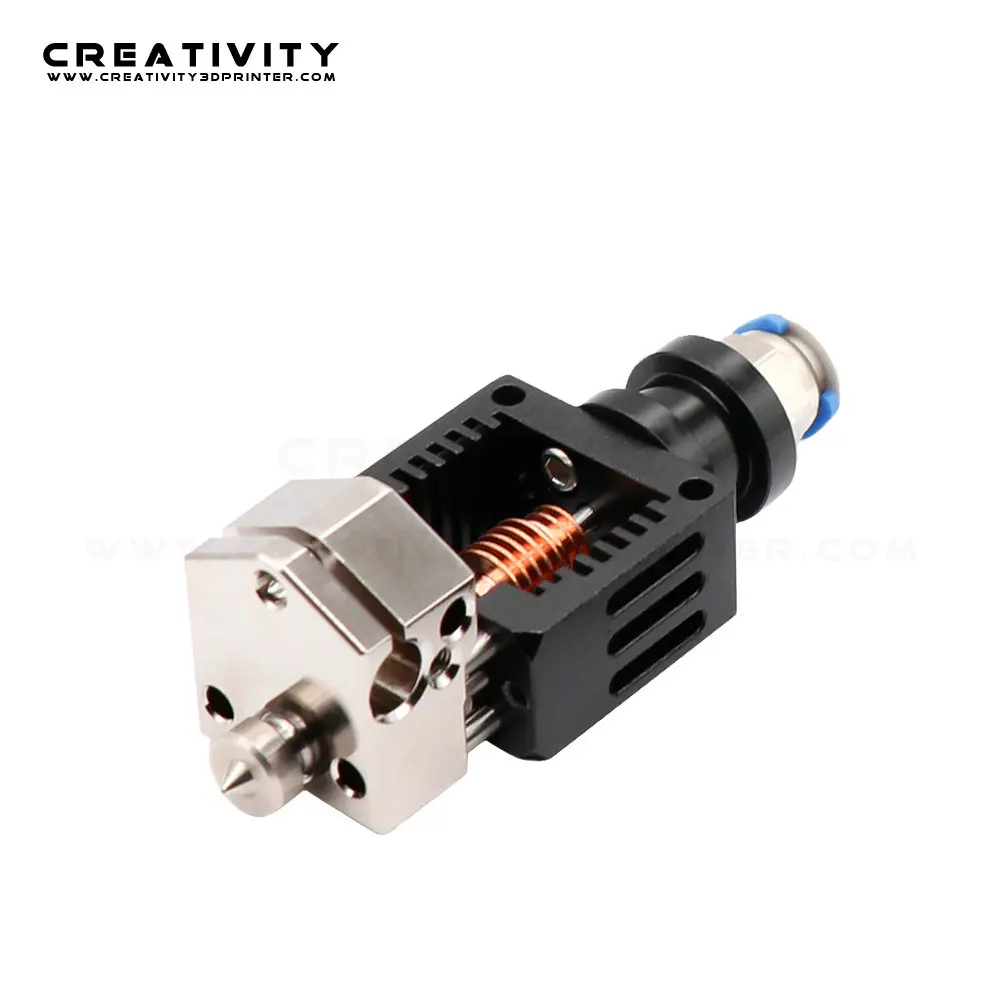 

3D Printer All Metal Mozzle Hotend Kit V6 Stainless Steel Nozzle For Ender 3 CR10 Prusa I3 MK3S Titan/Bmg Extruder NF Crazy