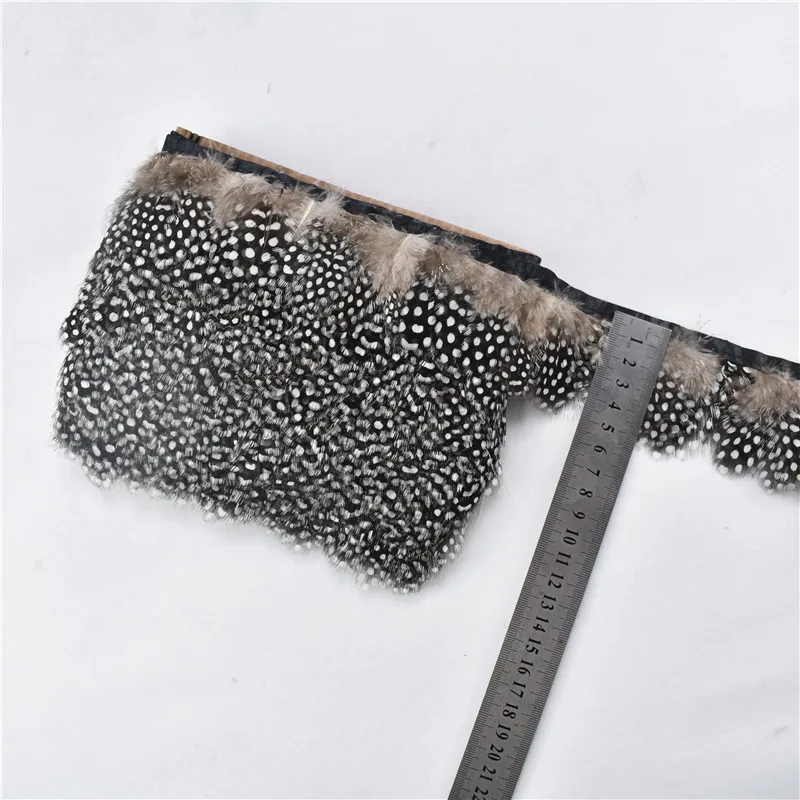 10 м/лот натуральные перья фазана планка лента с бахромой отделка шитье белые для