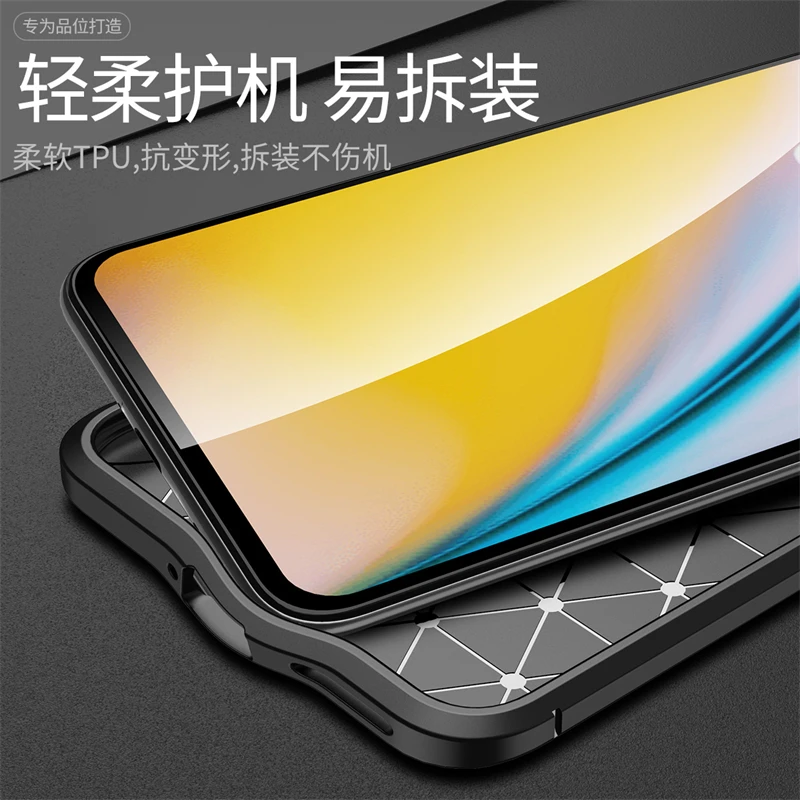 for oneplus nord 2 5g case for oneplus nord 2 5g bumper rubber housings leather silicon back case for oneplus nord 2 5g cover free global shipping