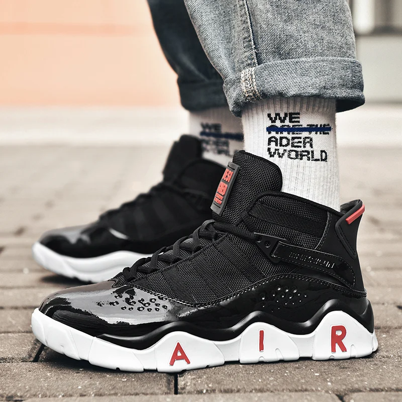 HUMTTO мужские баскетбольные кроссовки уличные амортизирующие высокие