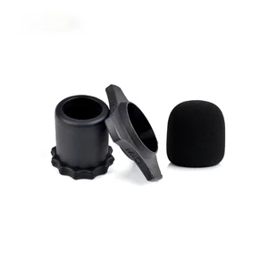 1 комплект, аксессуары для микрофона, чехол для микрофона, защита, противоскользящее роликовое кольцо, губка для ветрового стекла, для караоке, микрофона KTV