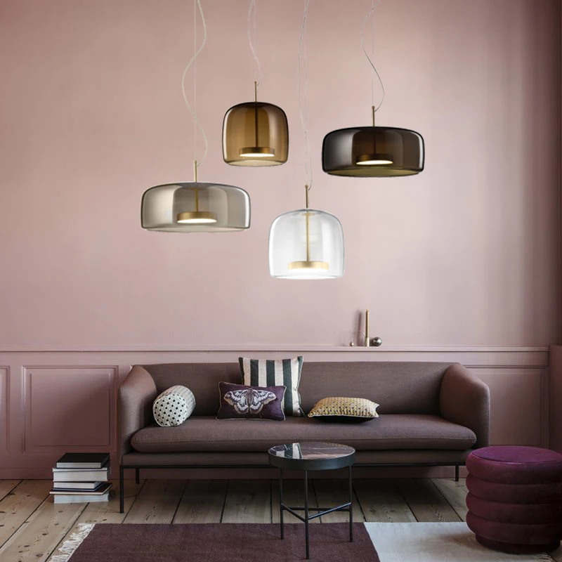 Скандинавская Современная индивидуальная стеклянная люстра дизайнерский