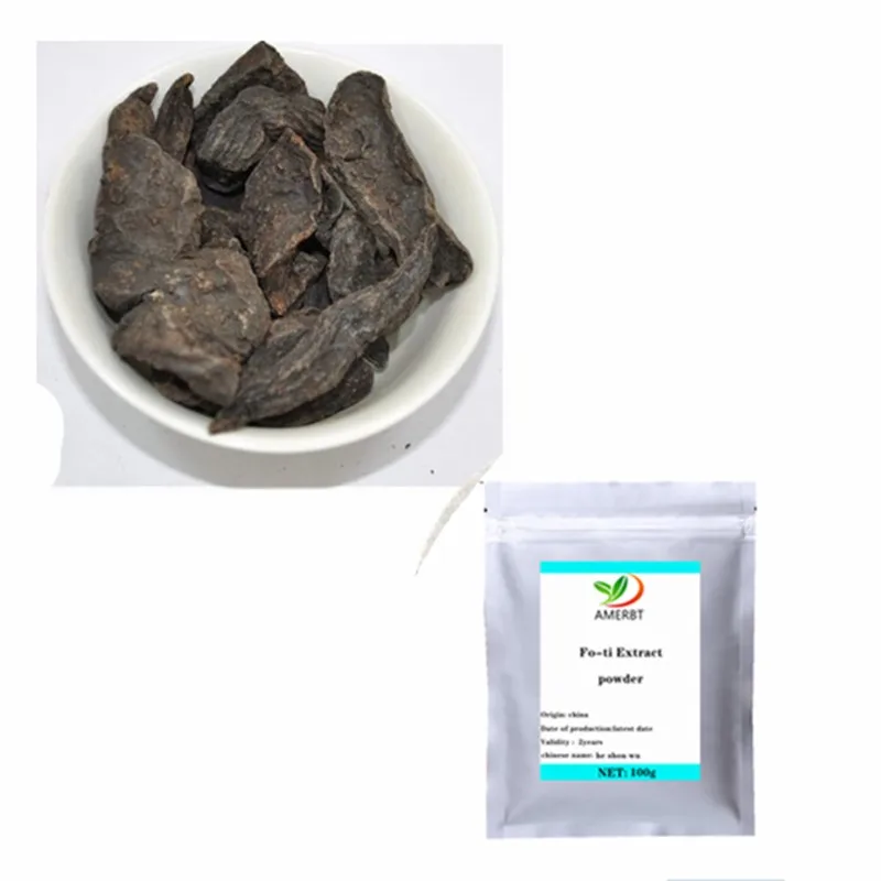 

GMP Factory Supply Natural He Shou Wu Root Extract Powder/ Polygonum Multiflorum Extract / Fo-ti Root Extract High quality