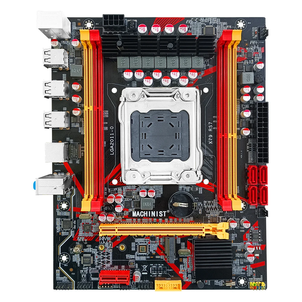 MACHINIST X79 комплект материнской платы с процессором Xeon E5 2650 V2 2*4G = 8 ГБ DDR3 ECC RAM Memory Combo