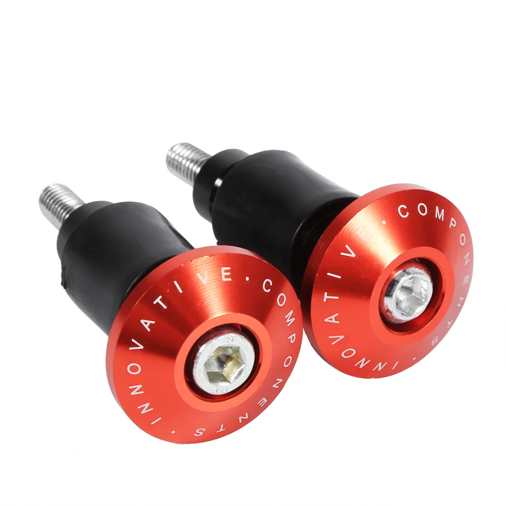 

22mm 7/8" Aluminum Handlebar Grips Bar End Slider Cap Plug Motorcycle Dirt Bike
