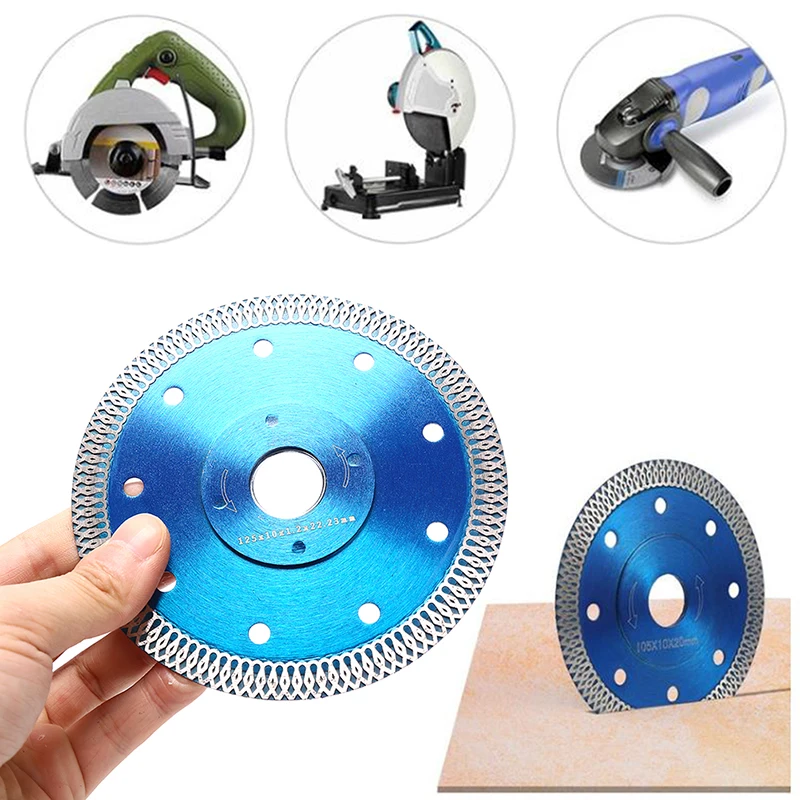 

1PC 105/115/125mm Turbo Diamond Circular Saw Blade Disc Ceramics Porcelain Tiles Angle Grinder