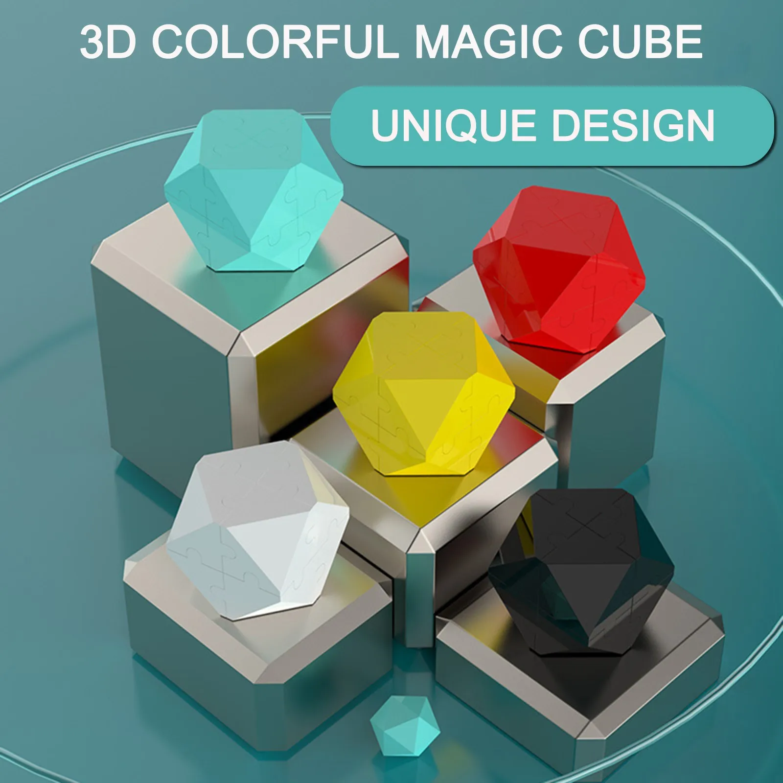 Кубик головоломка с 3D принтом игра головоломки для развития мозга логический