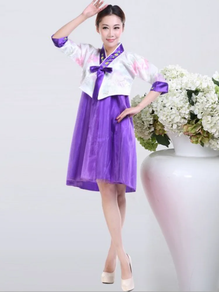 Summer Style Top Class Ancient Korean Clothes Geum Traditional Costume Hanbok for Women Dress of Performance Wear | Тематическая