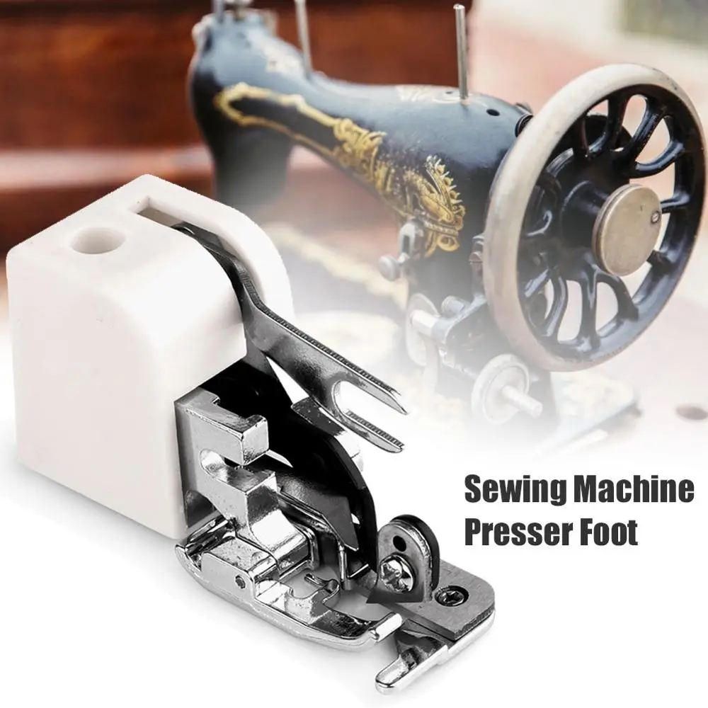 

1Pcs Household Sewing Machine Parts Side Cutter Overlock Presser Foot Press Feet For All Low Shank Singer Janome Brother