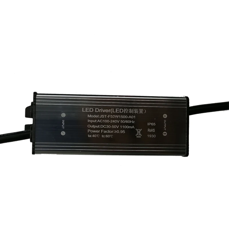100 264VAC с драйвером постоянного тока для светодиода 30 Вт 50 ручная сборка DC27 40V 600mA