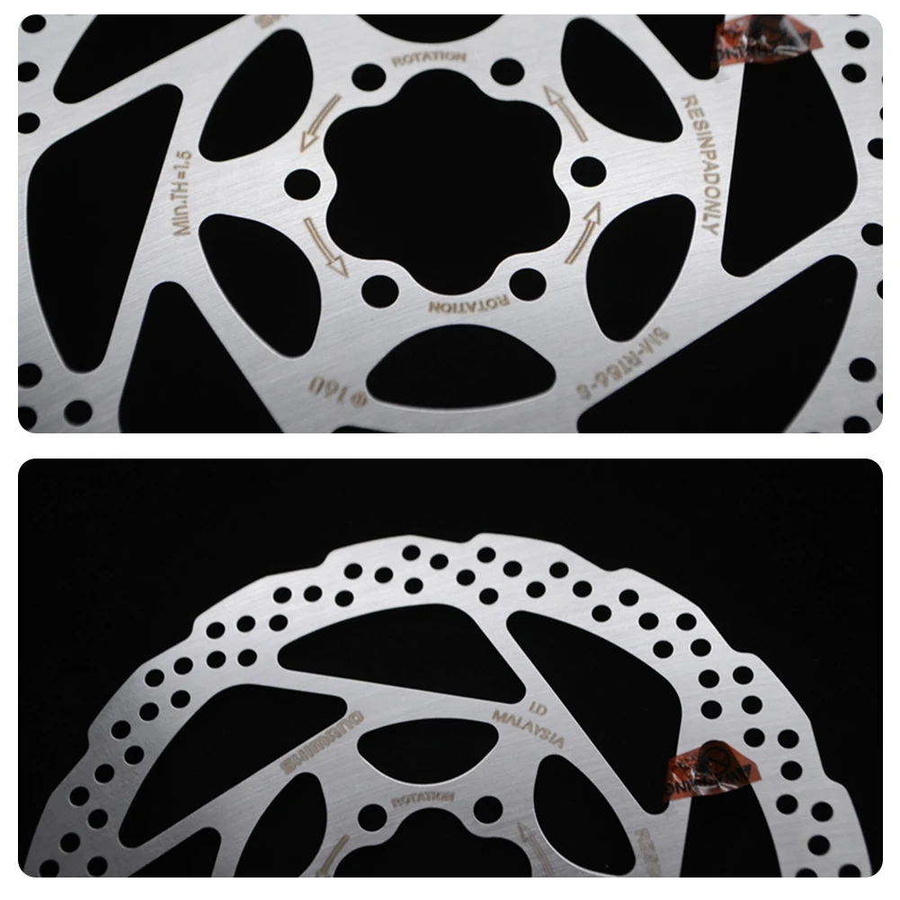 Shimano DEORE SM-RT56 Brake Disc 6 Bolt Mountain Bikes Disc M610 RT56 M6000 Brake Disc Brake Rotor For Mountain bike accessories