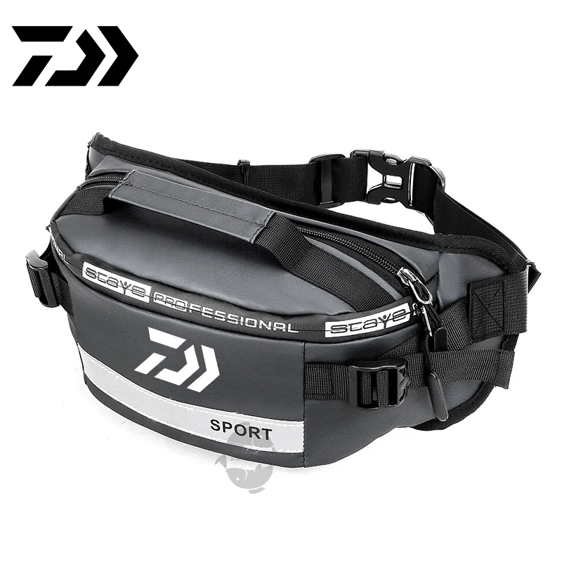 daiwa new multicolor waist packs waterproof running fishing bag outdoor sports belt bags riding phone fanny pack gym belt bags free global shipping