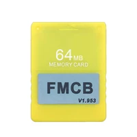 fmcb v1 953 memory card for ps2 playstation 2 free mcboot card 8 16 32 64mb
