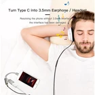 Адаптер-Разветвитель USB Type C на 3,5 мм AUX и зарядное устройство 2 в 1 с аудиоразъемом для наушников