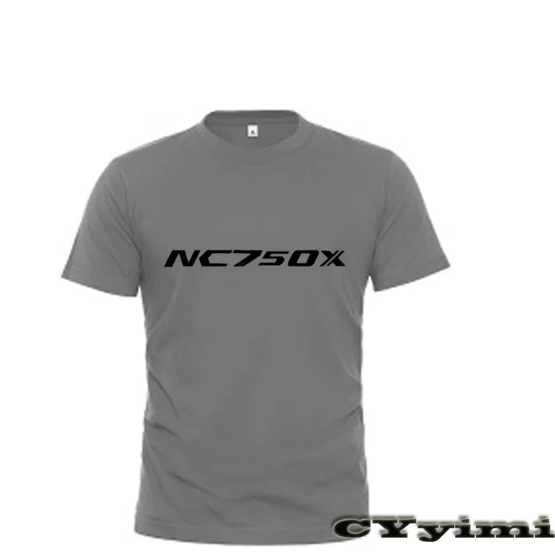 For Honda NC 750 X NC750X 750X T Shirt Men New LOGO T-shirt 100% Cotton Summer Short Sleeve Round Neck Tees Male |