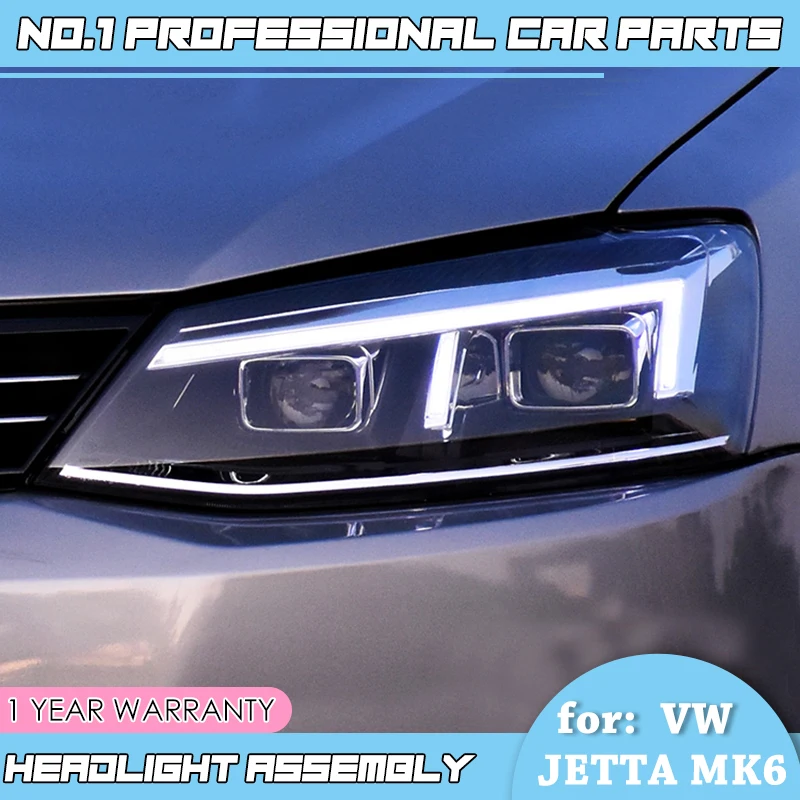 Автомобильные аксессуары для VW JETTA MK6 2011 2012 2013 2014 2017 светодиодные фары головного