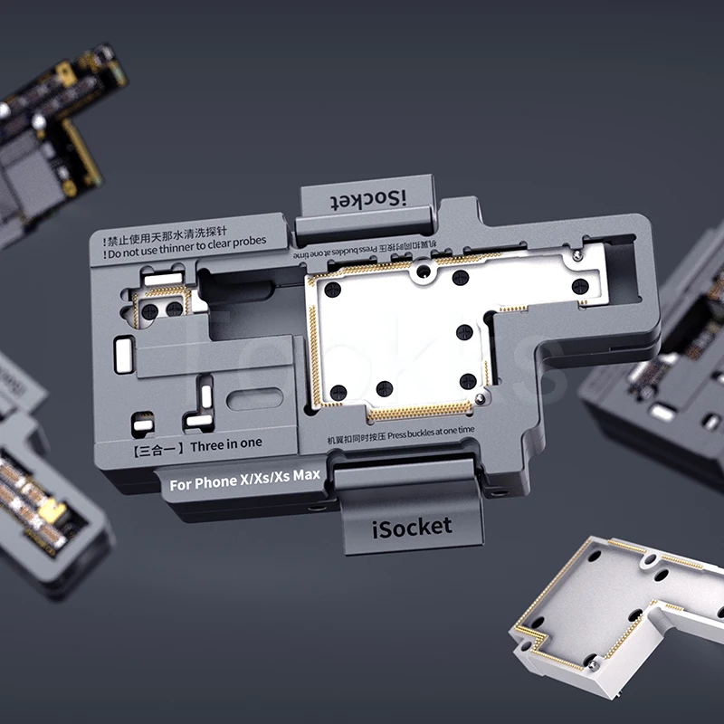 2020 Qianli iSocket 3 в 1 приспособление для тестирования материнской платы iPhone X/XS/XSMAX