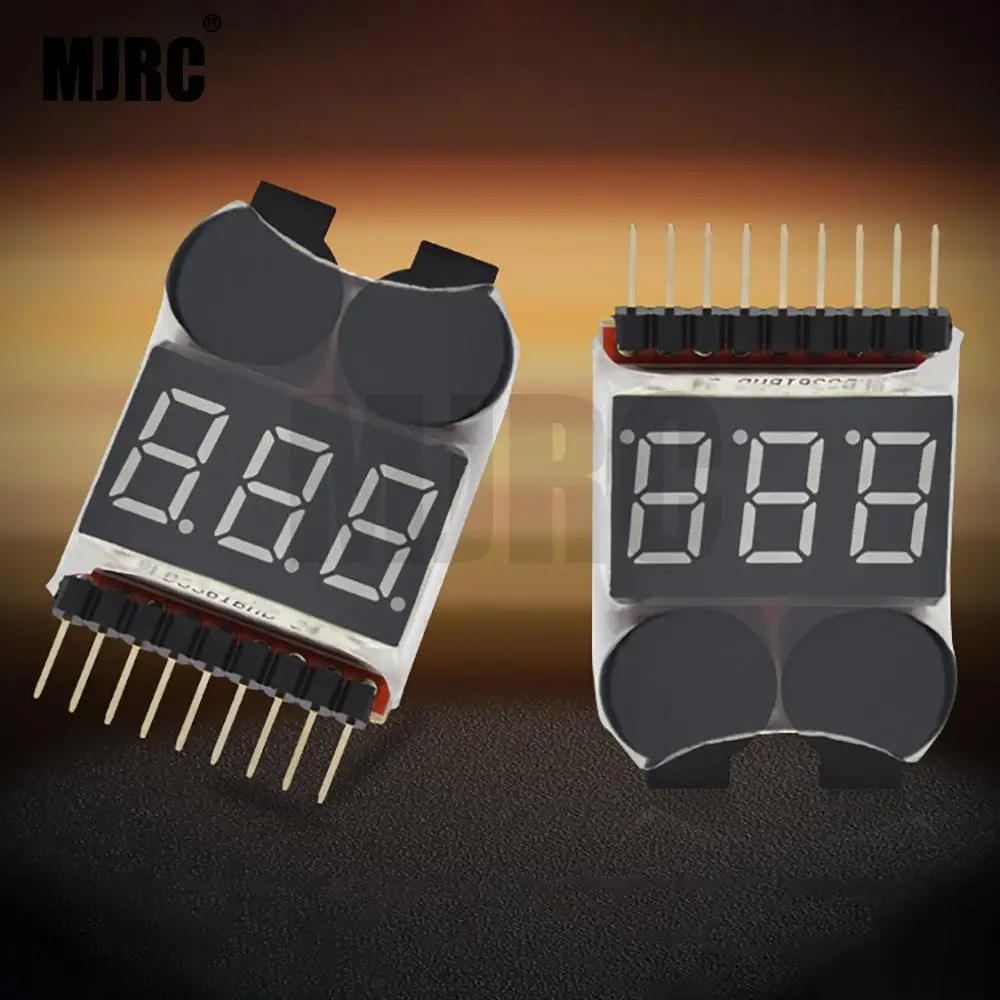 Lipo тестер напряжения батареи Вольтметр индикатор проверки двойной динамик 1S 8S