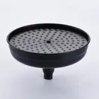 Смазанная бронзовая насадка для душа 20 см, верхний дождевой Душ, большая круглая насадка для душа, черная насадка для душа 8 дюймов