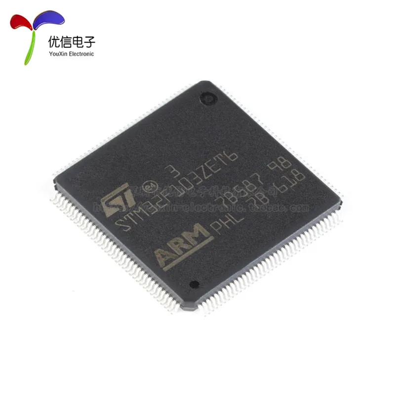 1 шт./лот Stm32f103zet6 STM32F103 Lqfp144 512k флэш память 32 бит Микроконтроллер чип|Интегральные