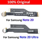 Оригинальная плата зарядного устройства PCB Flex для Samsung Note 20  Note 20 Ultra USB порт соединитель док-станция зарядный кабель Flex
