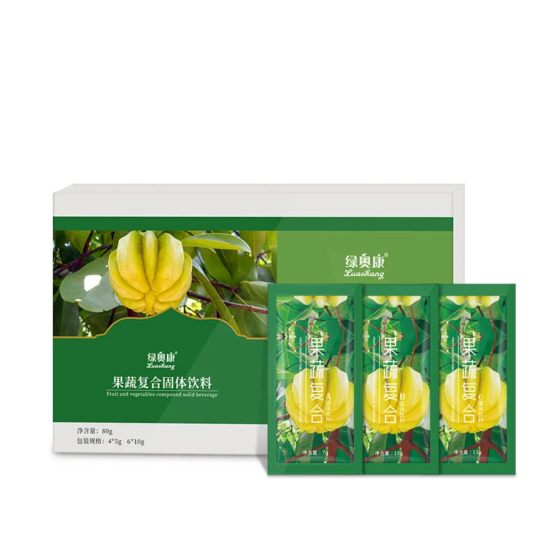 

Garcinia Cambogia Fruit and Vegetable Compound Powder Drink OEM/ODM Processing Brewing Beverage Factory OEM Enzyme Powder 80