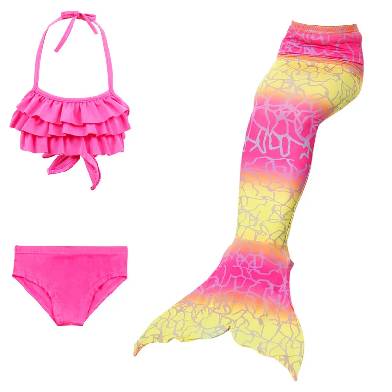 Купальный костюм Русалочки Ариэль детский купальный с хвостом русалки 2019 |
