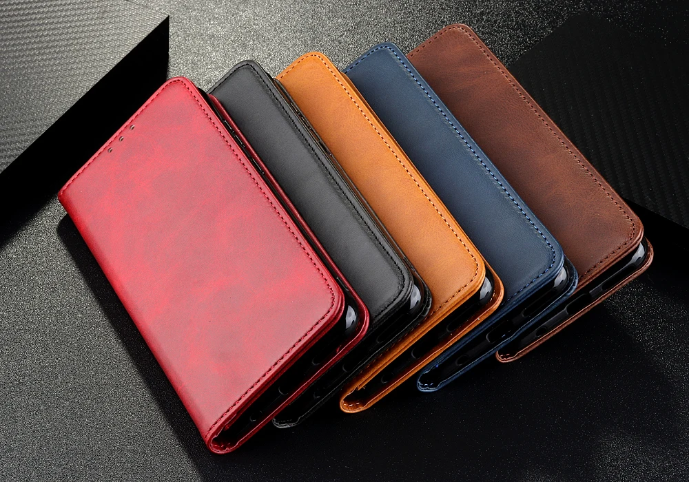 

Flip Phone Case for Nokia X10 C1 Plus 8V 7.3 6.3 5.4 1.4 Case Cowhide PU Leather Magnetic Shockproof Flip Cover Card Pocket
