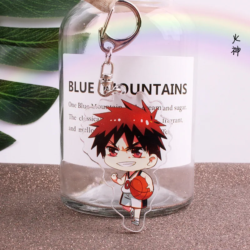 Брелок для ключей Kuroko без корзины акриловый аксессуар автомобильных милый