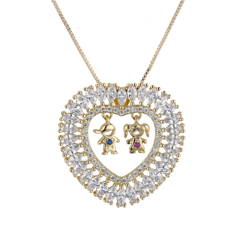 5 шт./лот новинка хит продаж золотой цвет Медный кулон для мальчиков и девочек