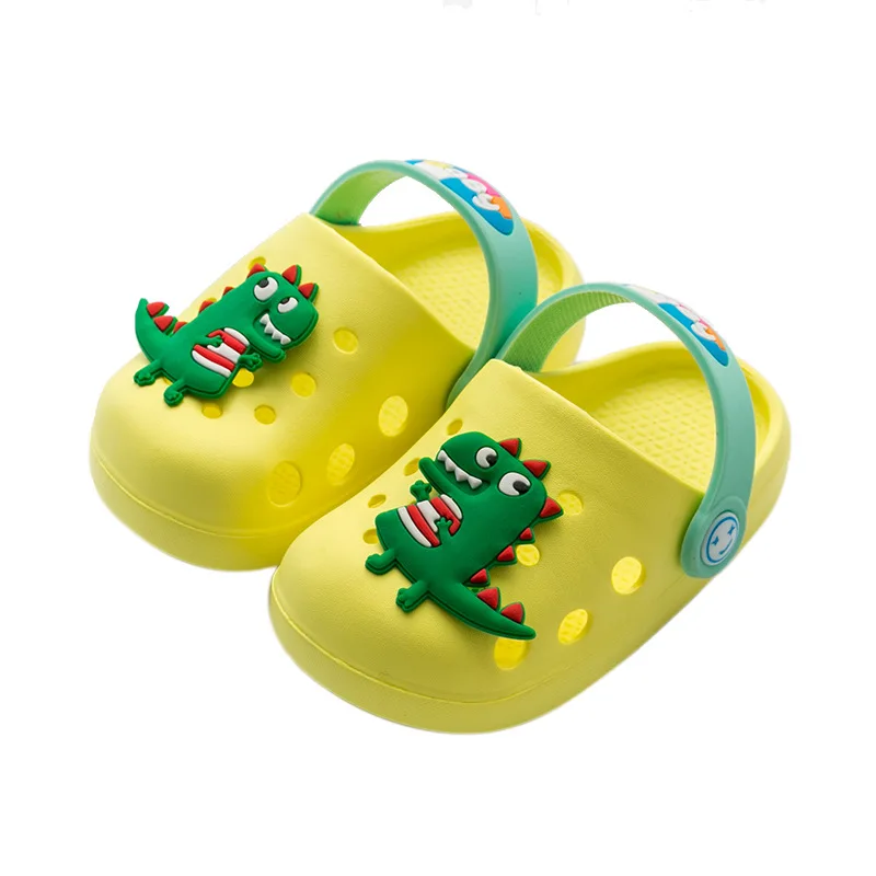 

Children's Sandals Summer Boys Girls Beach Sandals Slippers Hole Shoes Baby Garden Shoes Indoor and Outdoor Non-Slip Slippers