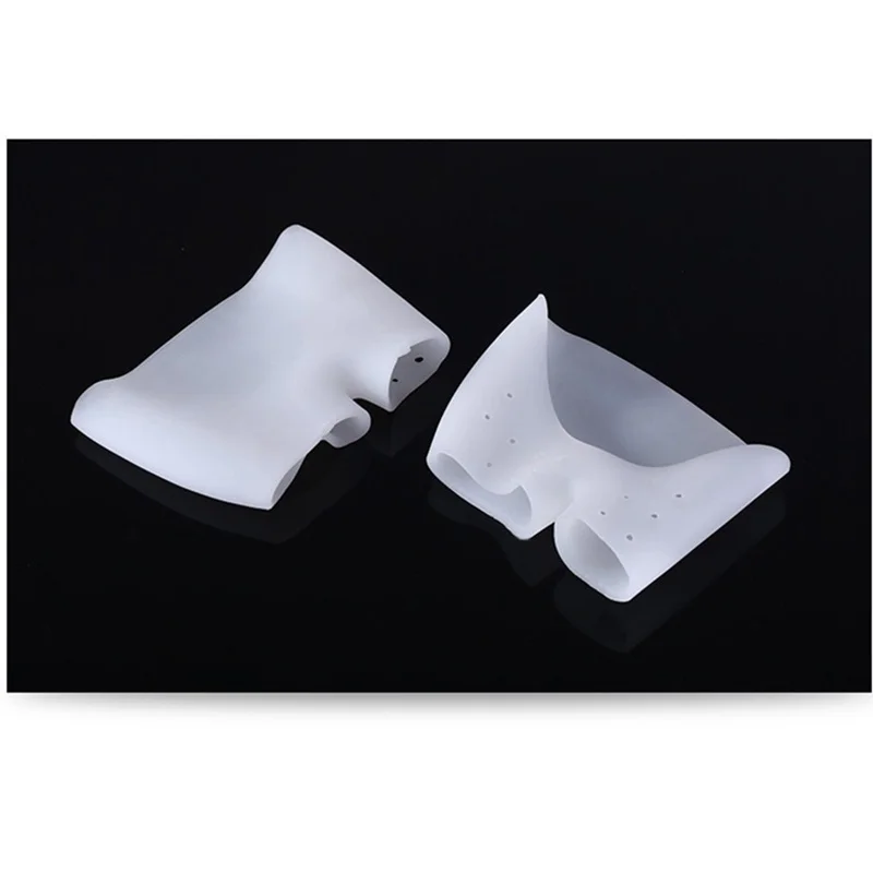 1Pair Silicone Gel Toe Straighteners Separator Corrector Protector Pain Relief | Красота и здоровье