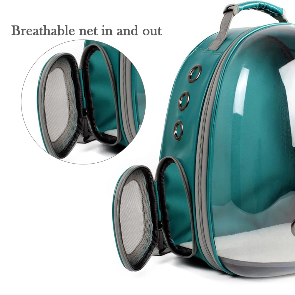 

Portable Cat Carrier Bag Breathable Pet Small Dog Cat Backpack Outdoor Travel Space Capsule Cage Transparent Space Pet Backpack