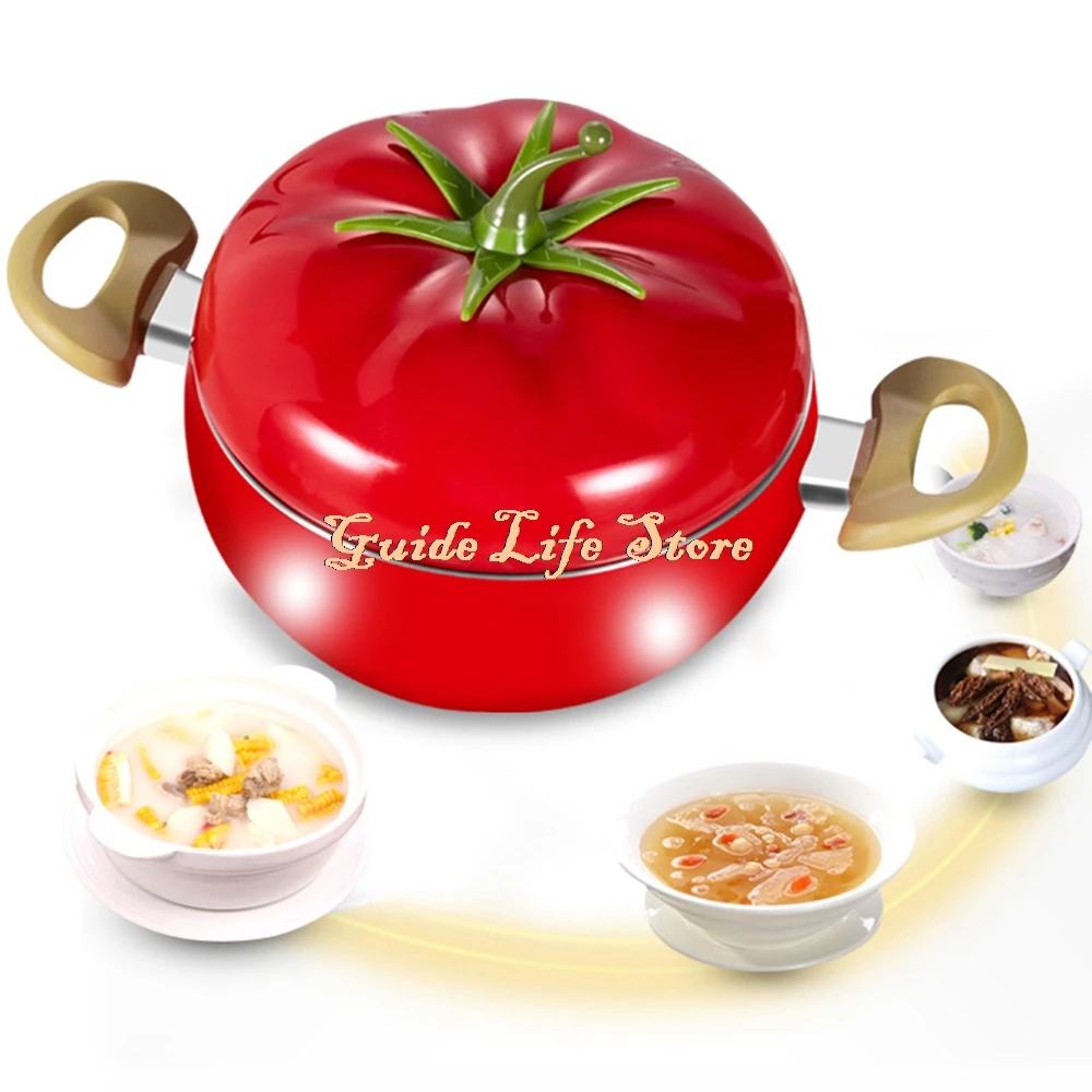 Трехслойная алюминиевая кухонная кастрюля для супа антипригарная сковорода