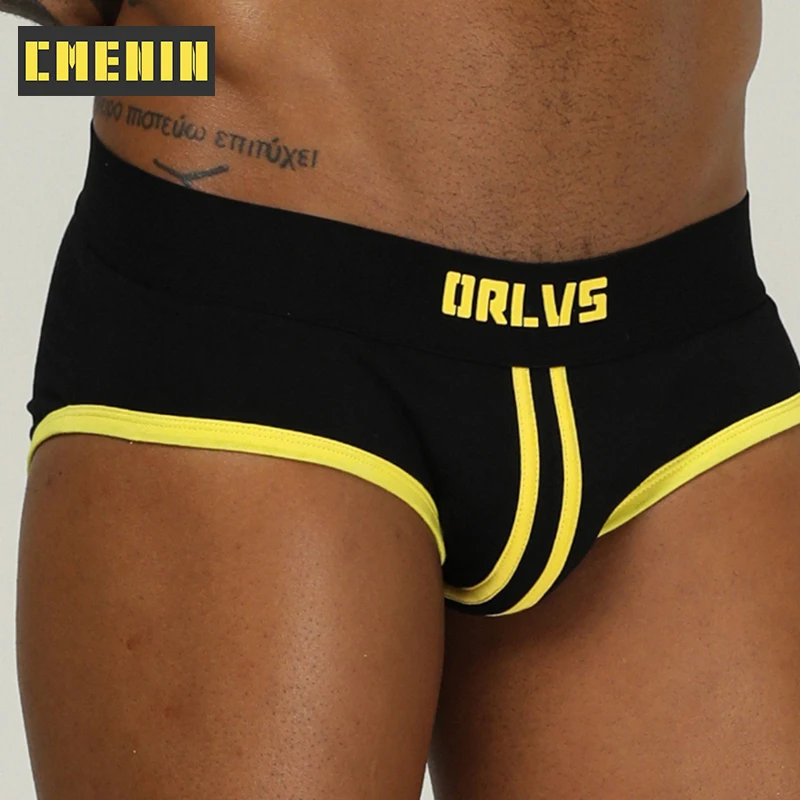 

Hot Cotton Breathable Sexy Man Underwear Brief Men Underpants Hot Innerwear Gay Panties Jockstrap Men's Briefs Mens Swim OR168