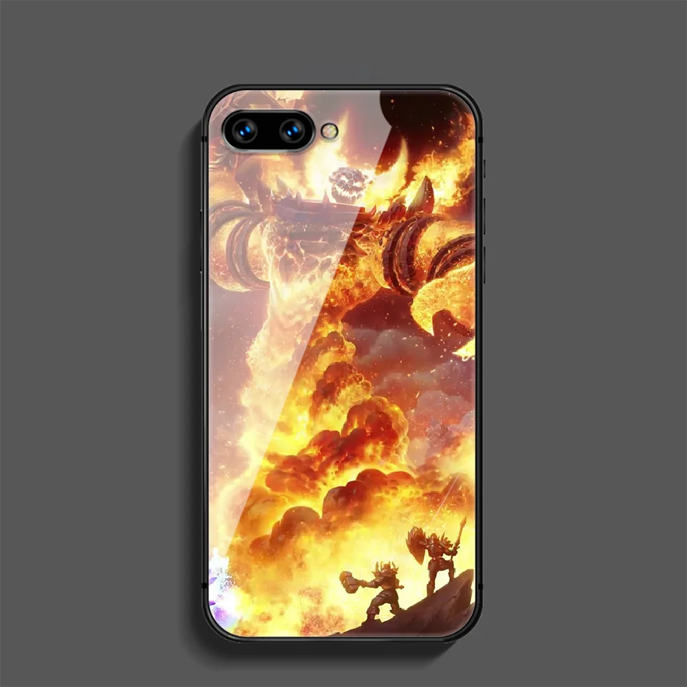 

World Of Warcraft WOW Phone Tempered Glass Case Cover For Huawei Honor Nova 5T 71 8A 8X 8 9X 9 10 10I 20 30 Pro Lite Cell 3D