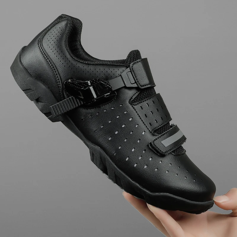 

Кроссовки велосипедные унисекс, резиновая подошва, дышащие, универсальные, для езды на горном и шоссейном велосипеде, модель 37-48