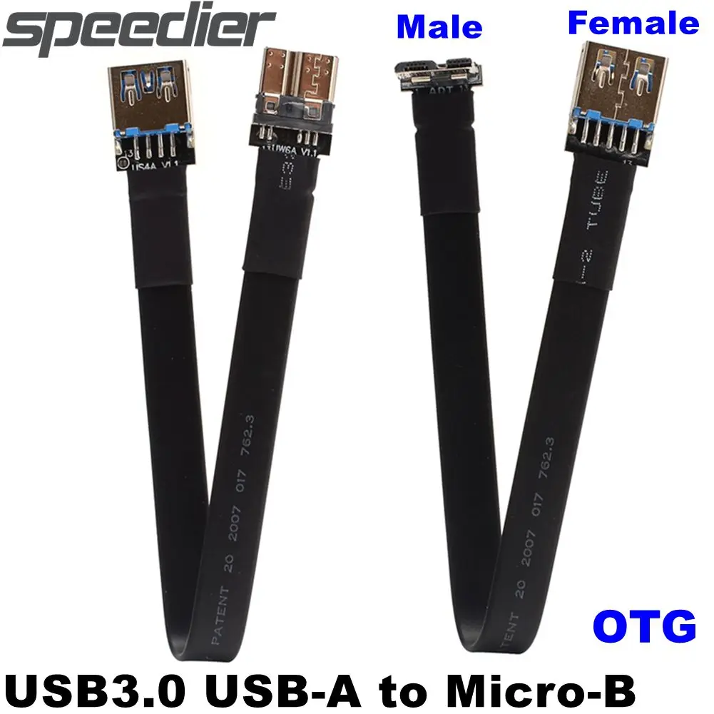 

Кабель-адаптер USB3.0 Type A мама к USB 3,0 Micro B папа, кабель для синхронизации данных, шнур для Intel UP Board, внутренний жесткий диск, удлинитель USB