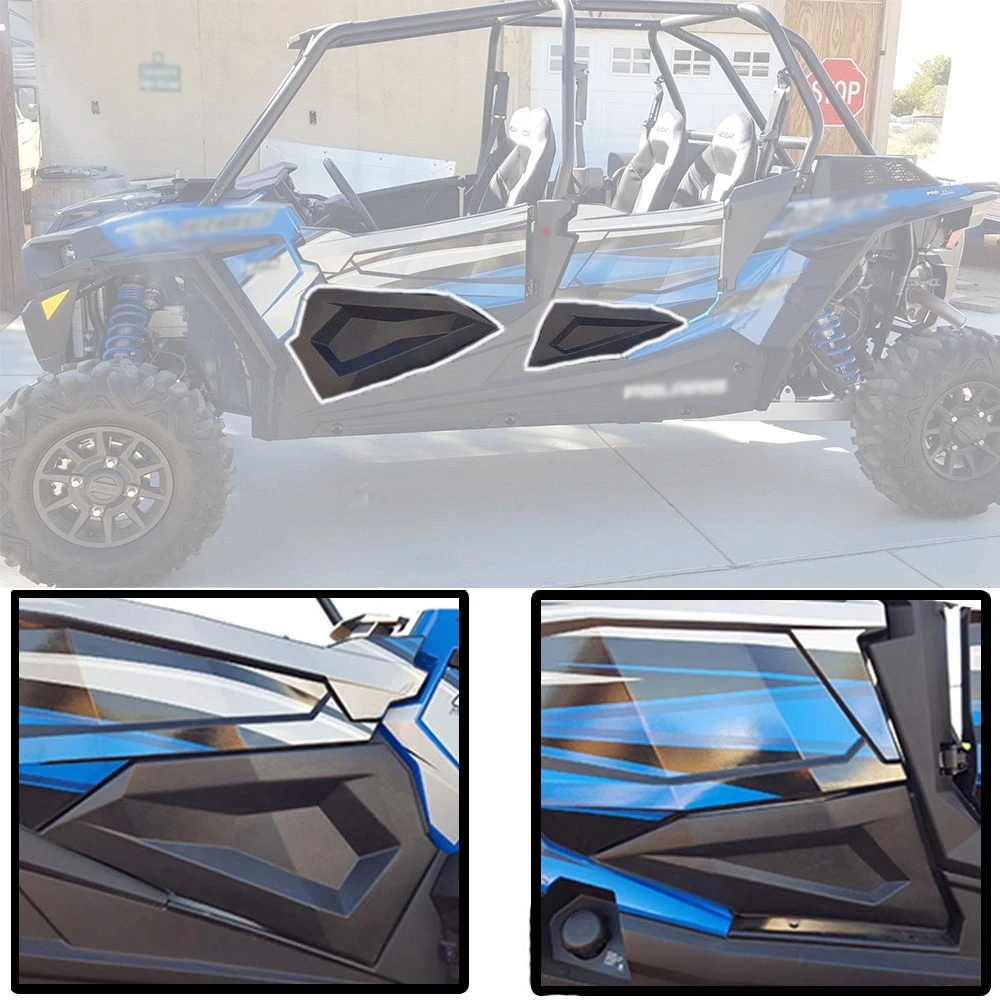 Вставки нижней панели KEMiMOTO для Polaris RZR 1000 900 UTV XP 4 XP-4 900/S Turbo 2014-2018 | Автомобили и