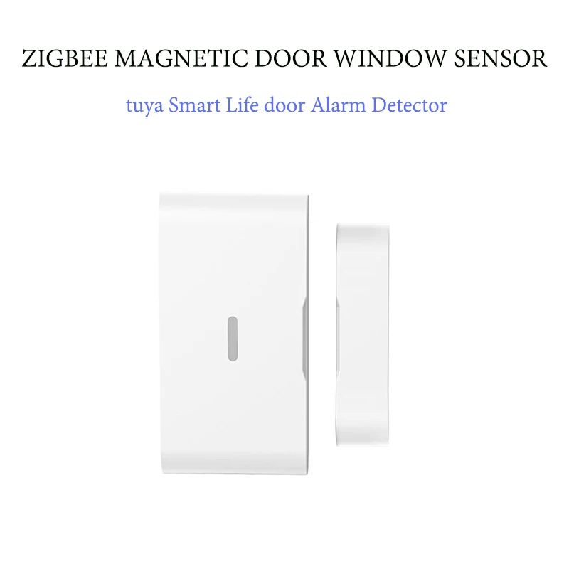 

1/2/3PCS ZigBee3.0 Door Window Sensor Tuya WIFI Magnetic Alarm Detector APP Notification Smart Home Security Alarm System