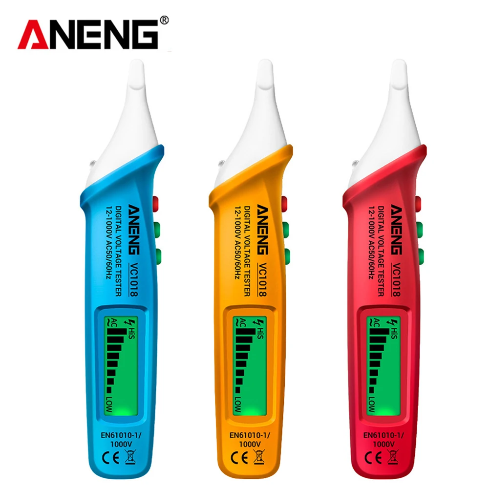 

VC1018 Electric Sensor Tester Pen Intelligent 1000V AC Voltage Meter Non-Contact AC Detector Tester