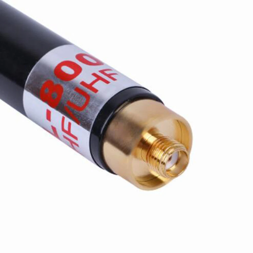 Черный AL-800 144/430 МГц SMA-F женский с высоким коэффициентом усиления Супер Высокое